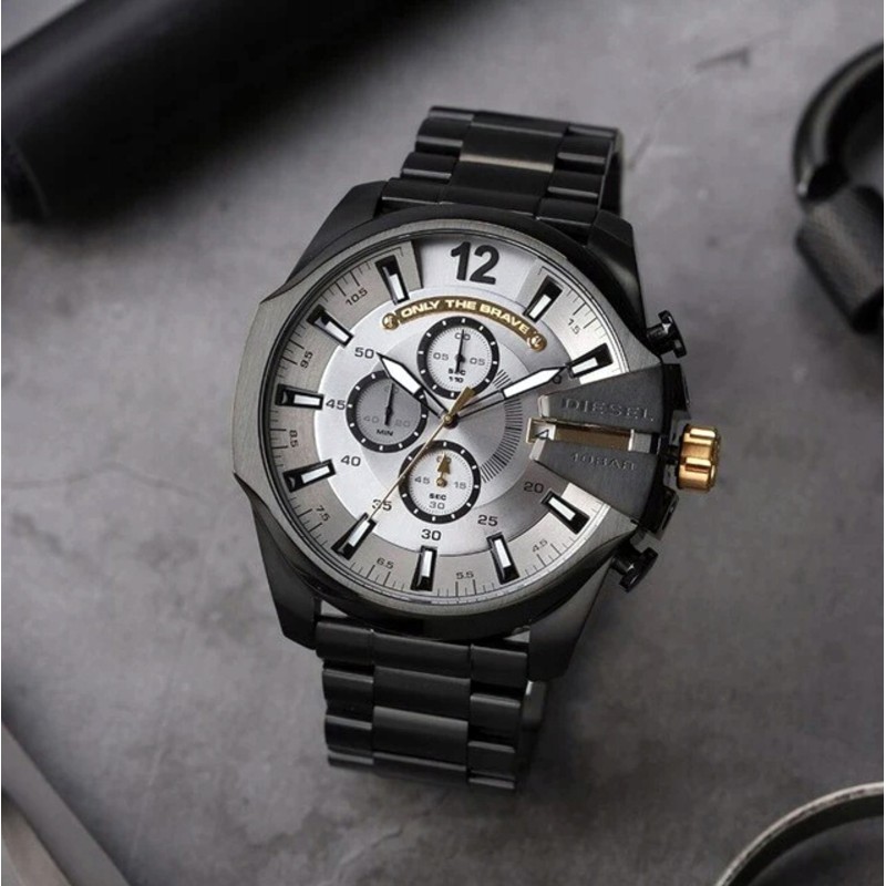 Zegarek męski Diesel DZ4479 Mega Chief Chronograph + BOX.