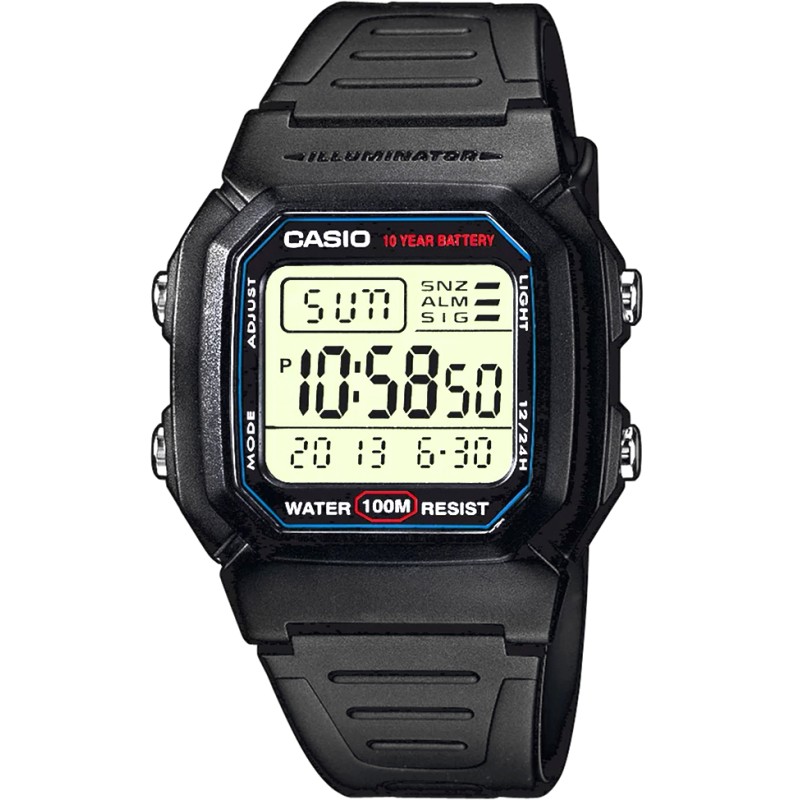 Zegarek Męski CASIO W-800H-1AVES + BOX