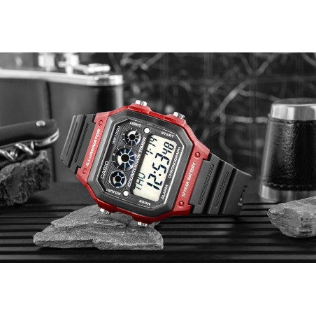 Zegarek Męski CASIO AE-1300WH-4AVDF + BOX