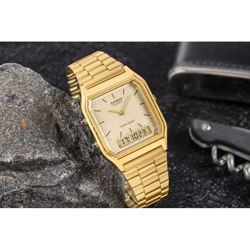Zegarek Męski CASIO VINTAGE AQ-230GA-9DMQYES + BOX