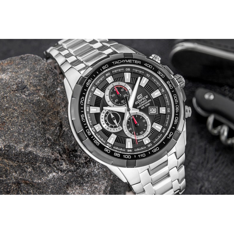 Zegarek Męski CASIO EDIFICE EF-539D-1AVEF + BOX