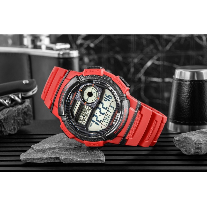 Zegarek Męski CASIO AE-1000W-4AVDF + BOX