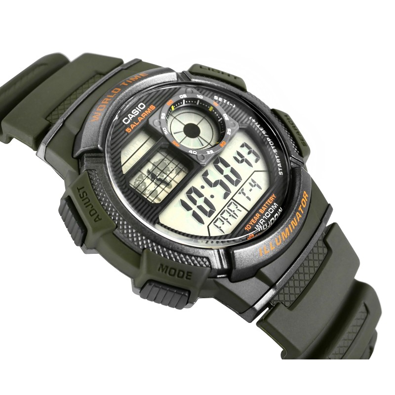 Zegarek Męski CASIO AE-1000W-3AVDF + BOX