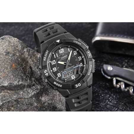 Zegarek CASIO AQ-S800W-1BVEF SOLAR + BOX