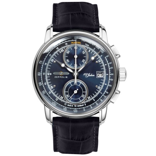 Zegarek Męski ZEPPELIN 100 Yahre Chronograph 8670-3 + BOX
