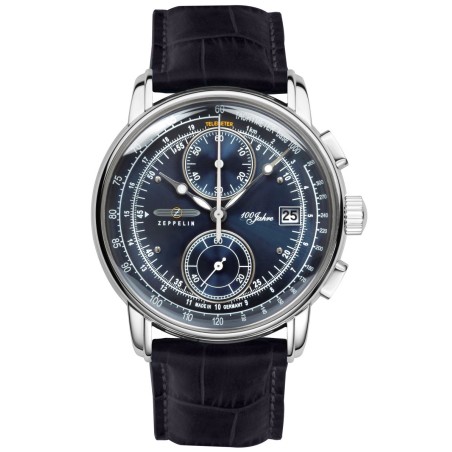 Zegarek Męski ZEPPELIN 100 Yahre Chronograph 8670-3 + BOX