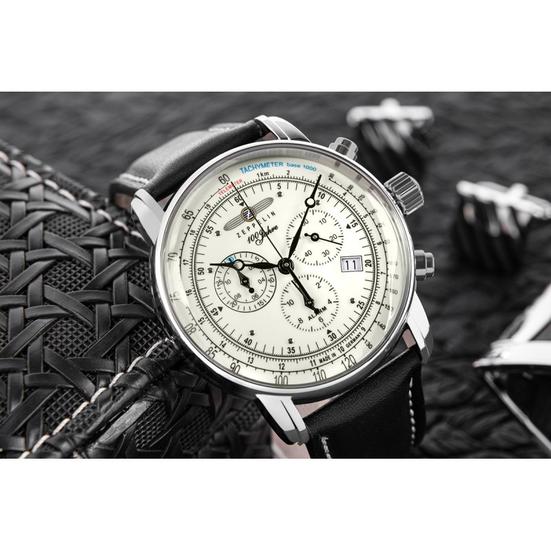Zegarek Męski ZEPPELIN 100 Yahre 8680-3 + BOX