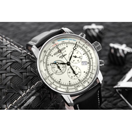 Zegarek Męski ZEPPELIN 100 Yahre 8680-3 + BOX