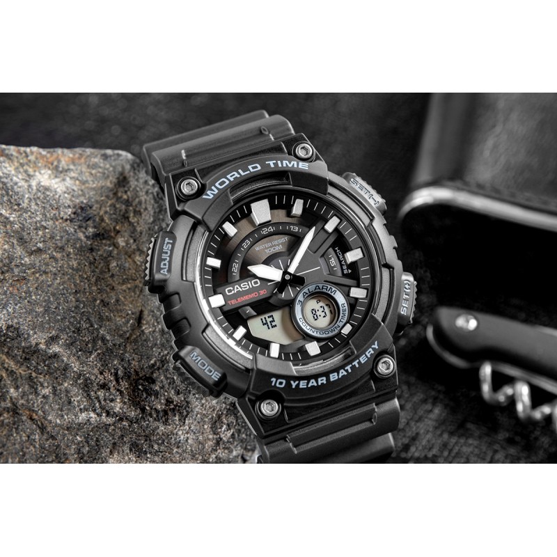 Zegarek Męski CASIO Gerton AEQ-110W-1AVDF + BOX