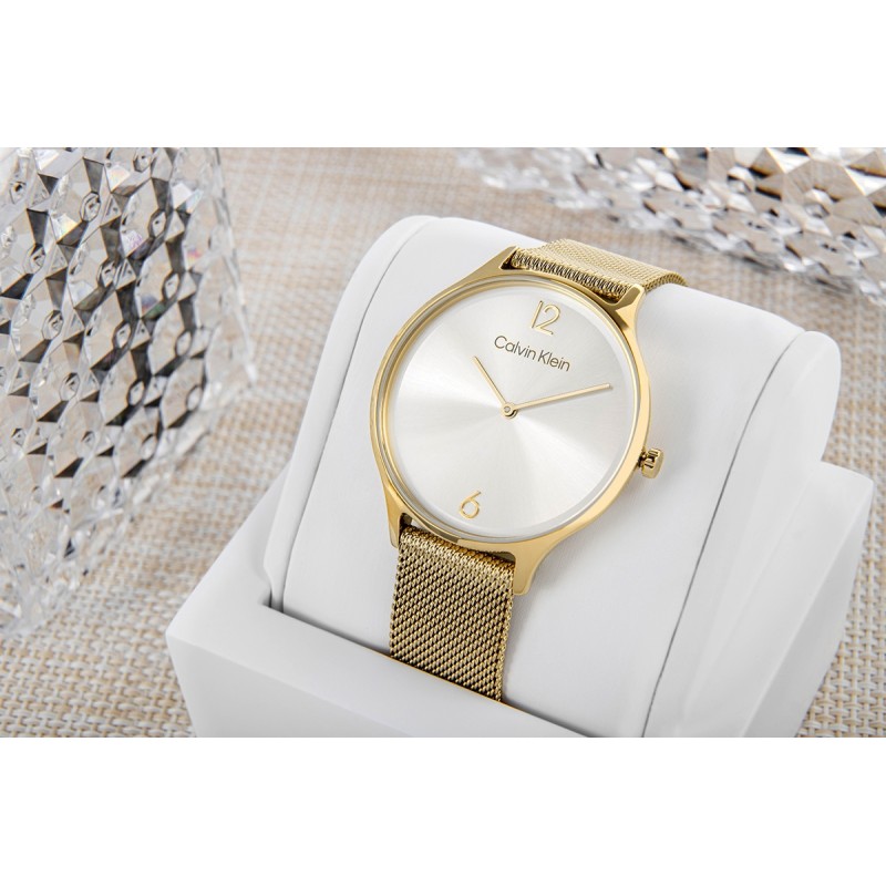 Zegarek Damski CALVIN KLEIN Timeless Mesh 25200003 + BOX