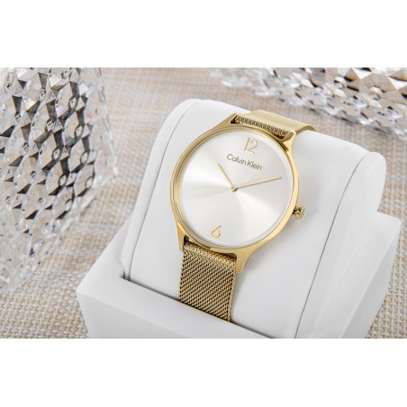 Zegarek Damski CALVIN KLEIN Timeless Mesh 25200003 + BOX