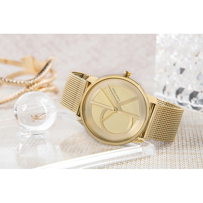 Zegarek Damski CALVIN KLEIN Iconic Mesh 25200034 + BOX