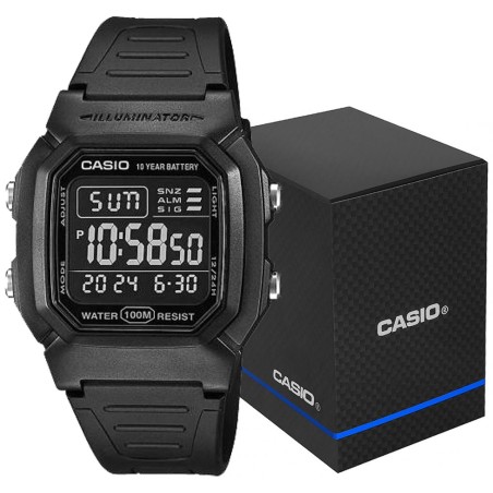 Zegarek Męski CASIO W-800H-1BVES + BOX