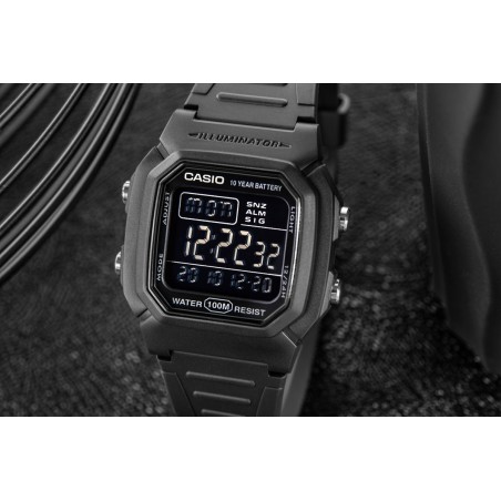 Zegarek Męski CASIO W-800H-1BVES + BOX