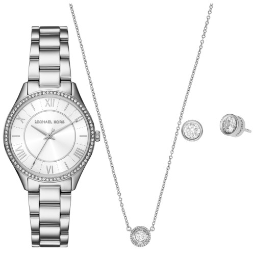 Zegarek Damski Michael Kors Lauryn + biżuteria MK4851SET + BOX