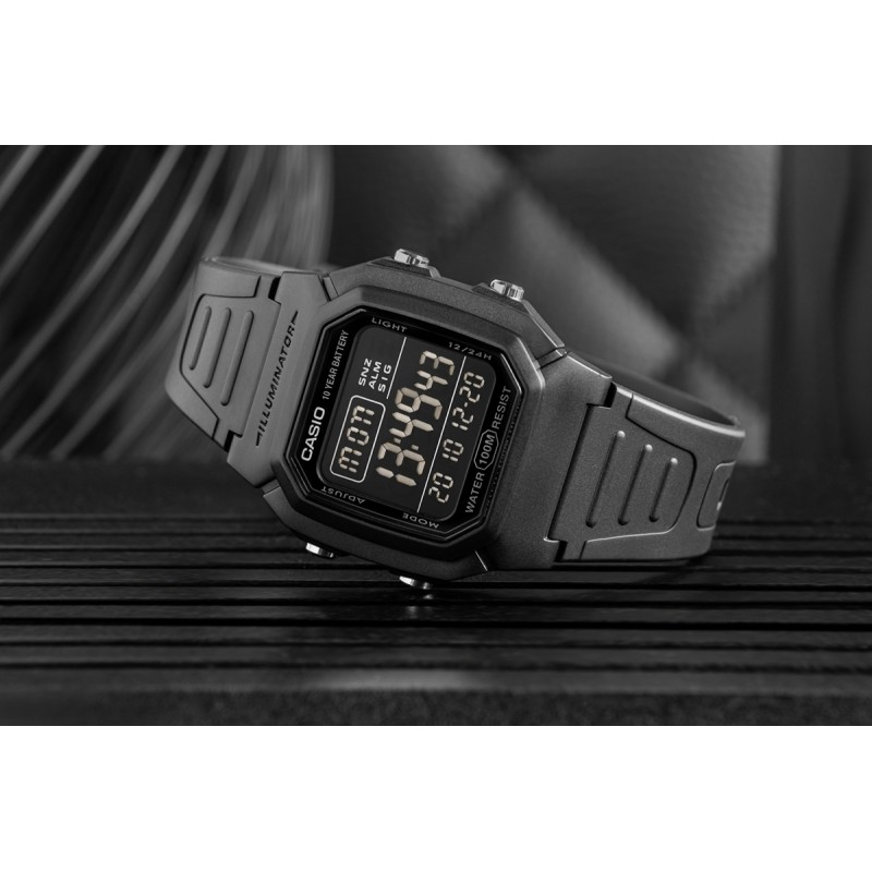 Zegarek Męski CASIO W-800H-1BVES + BOX