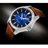 Zegarek Męski Giewont Elegance Sapphire Brązowo Niebieski GW5160-A7