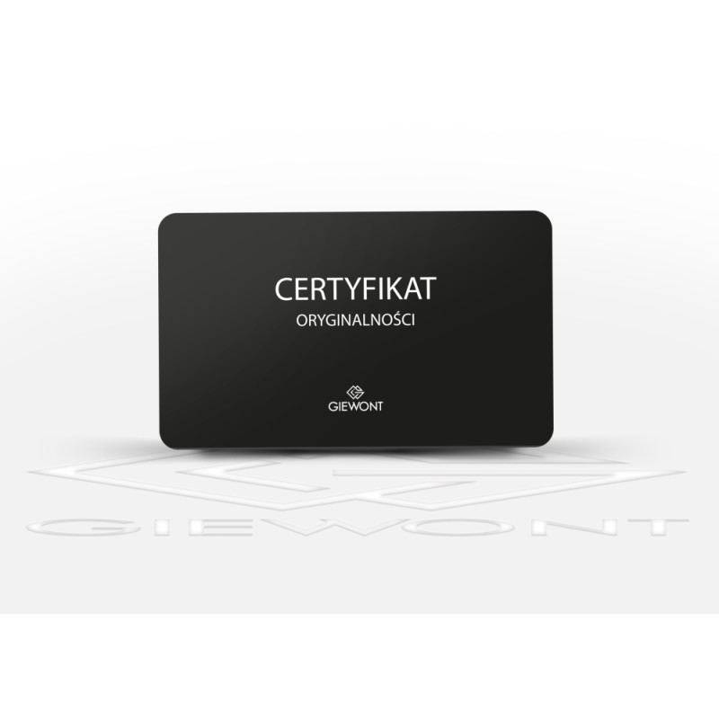 Zegarek Męski Giewont Chronograph Sapphire Czarny GW6310-B1