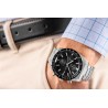 Zegarek Męski Giewont Chronograph Sapphire Srebrno Czarny GW8720-B2