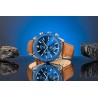 Zegarek Męski Giewont Chronograph Sapphire Brązowo Niebieski GW8720-A2