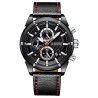 Zegarek Męski Giewont Chronograph Sapphire Czarny GW8810-A1