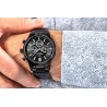 Zegarek Męski Giewont Chronograph Sapphire Czarny GW8510-B2