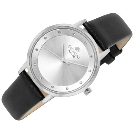 Zegarek Damski Giewont Sapphire Srebrny GW4130-A1