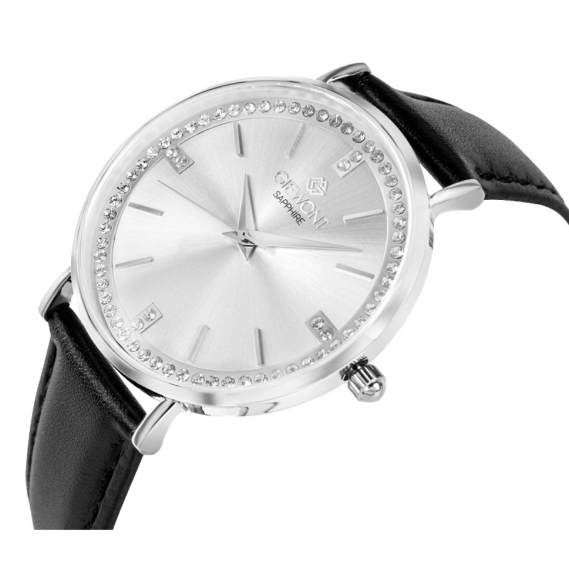 Zegarek Damski Giewont Sapphire Srebrny GW5390-A1
