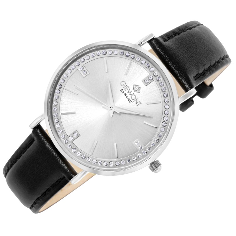 Zegarek Damski Giewont Sapphire Srebrny GW5390-A1