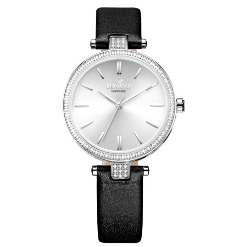 Zegarek Damski Giewont Sapphire Srebrny GW9890-A1