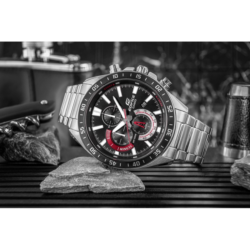 Zegarek Męski CASIO EDIFICE EFV-620D-1A4VUEF + BOX