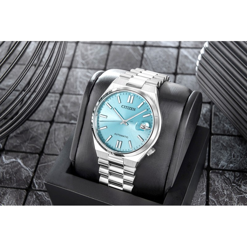 Zegarek Męski CITIZEN Tsuyosa Sapphire Mechanical NJ0151-88M + BOX