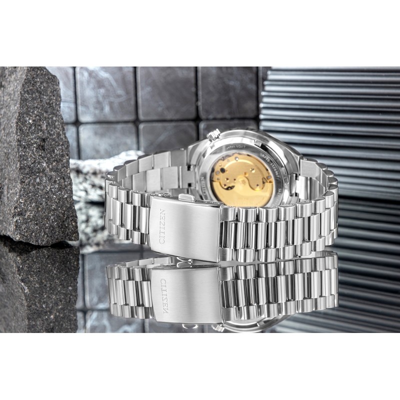 Zegarek Męski CITIZEN Tsuyosa Sapphire Mechanical NJ0151-88M + BOX