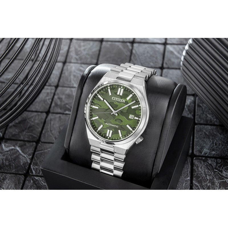 Zegarek Męski CITIZEN Tsuyosa Sapphire Mechanical NJ0159-86X + BOX