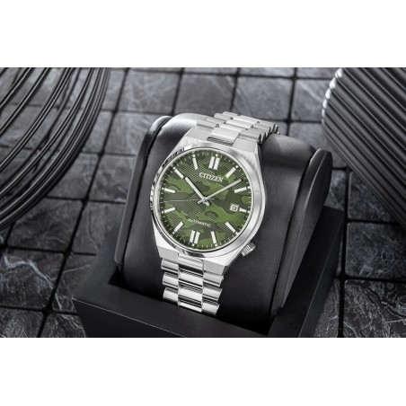Zegarek Męski CITIZEN Tsuyosa Sapphire Mechanical NJ0159-86X + BOX