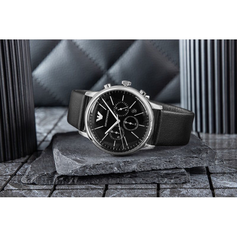 Zegarek Męski EMPORIO ARMANI Minimalist Chronograph AR11774 + BOX