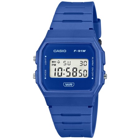 Zegarek CASIO Unisex F-91WB-2A1EF + BOX