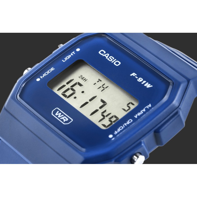 Zegarek CASIO Unisex F-91WB-2A1EF + BOX