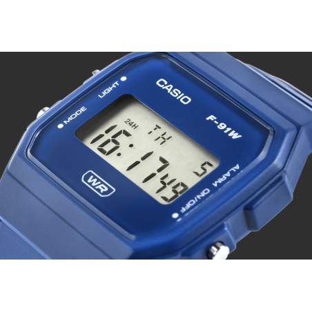 Zegarek CASIO Unisex F-91WB-2A1EF + BOX