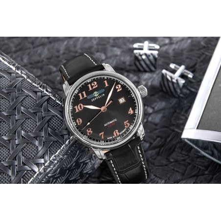 Zegarek Męski ZEPPELIN LZ127 Graf Zeppelin Automatik 7656-2 + BOX