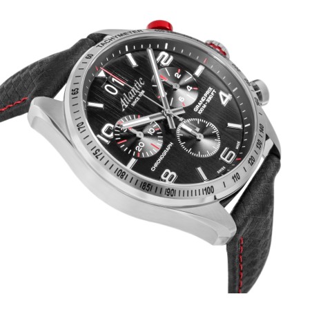 Zegarek Męski Atlantic Grand Prix Chrono 55463.41.65 + BOX