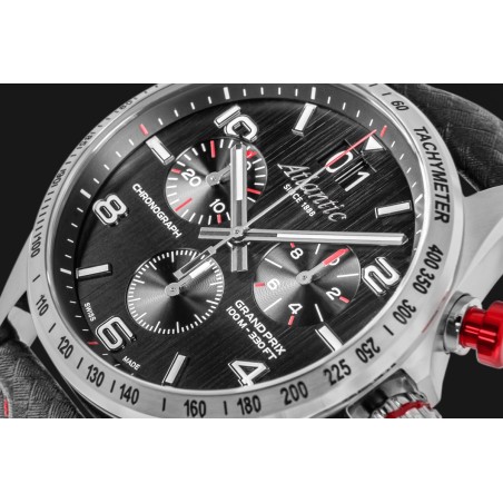Zegarek Męski Atlantic Grand Prix Chrono 55463.41.65 + BOX