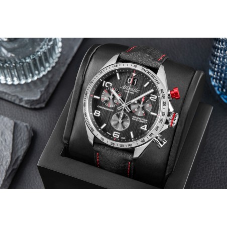 Zegarek Męski Atlantic Grand Prix Chrono 55463.41.65 + BOX