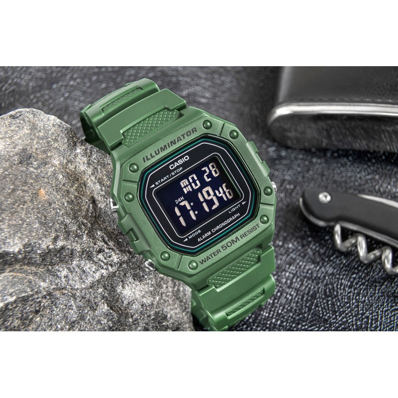 Zegarek CASIO W-218H-3BVEF Unisex + BOX