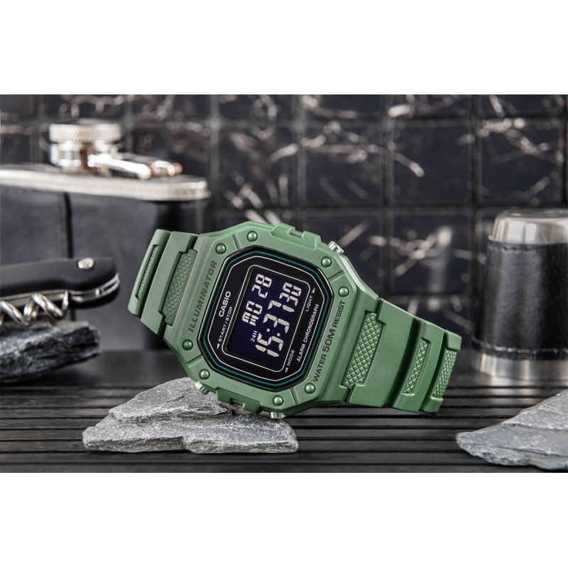 Zegarek CASIO W-218H-3BVEF Unisex + BOX