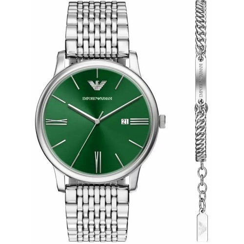 Zegarek Męski Emporio Armani Minimalist AR80087SET + BOX