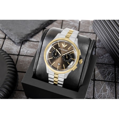 Zegarek Męski Emporio Armani Dario Chronograph AR80084SET + BOX