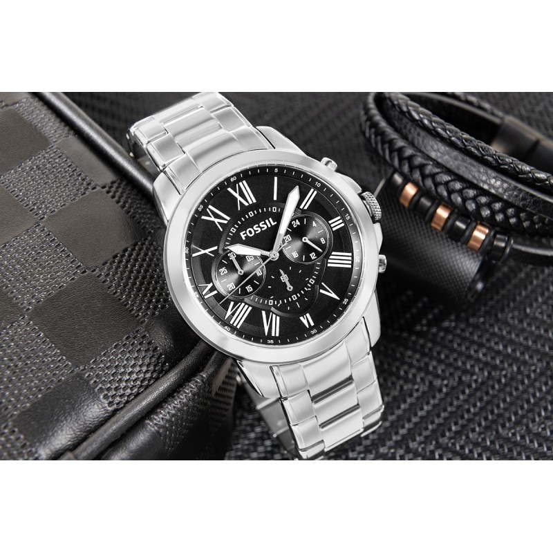 Zegarek Męski FOSSIL Grant Multifunction FS4736 + BOX