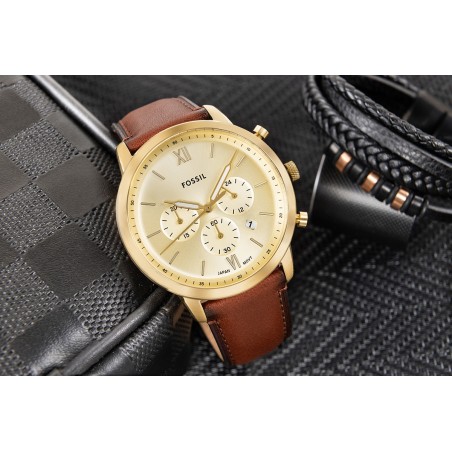 Zegarek Męski FOSSIL Neutra Chronograph FS6113 + BOX