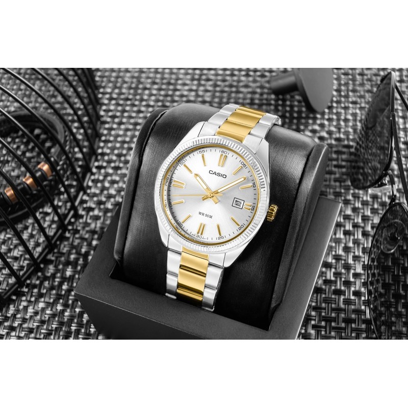 Zegarek Męski CASIO MTP-1302PSG-7AVEF + BOX
